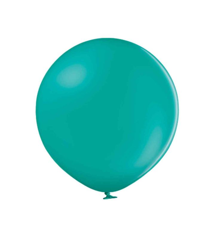2ft Belbal Pastel Turquoise Latex Balloon 2ct