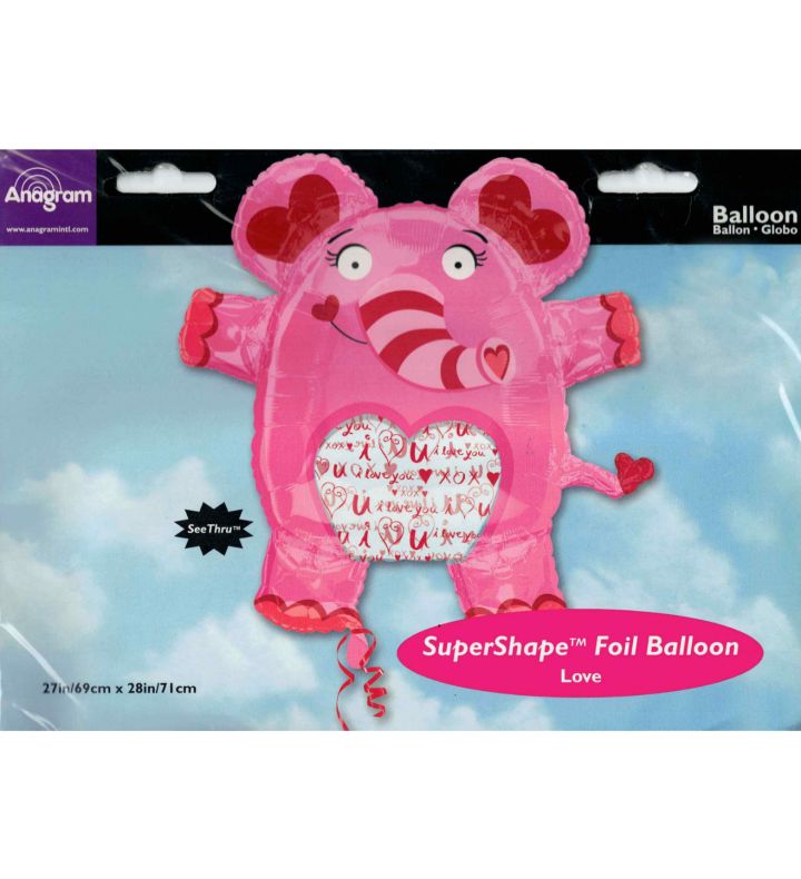 33" Love Monster SuperShape Foil Balloon
