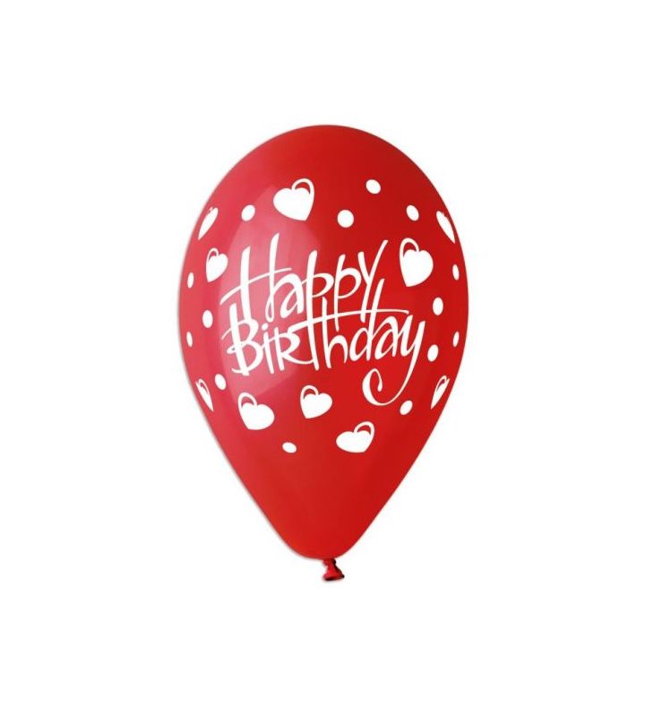 13" Gemar Happy Birthday Love 6pcs