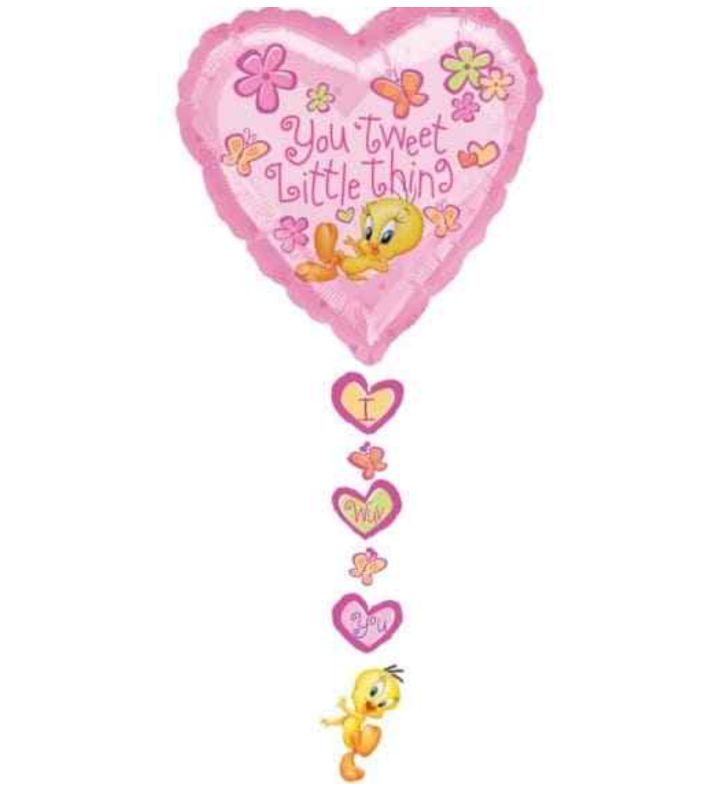 34"Disney Mickey Mouse Sending Love Foil Balloon with Special Delievry Tail