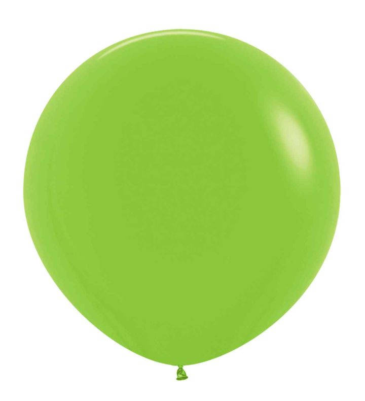 36" Sempertex Lime Green 031 Latex Balloons 2ct