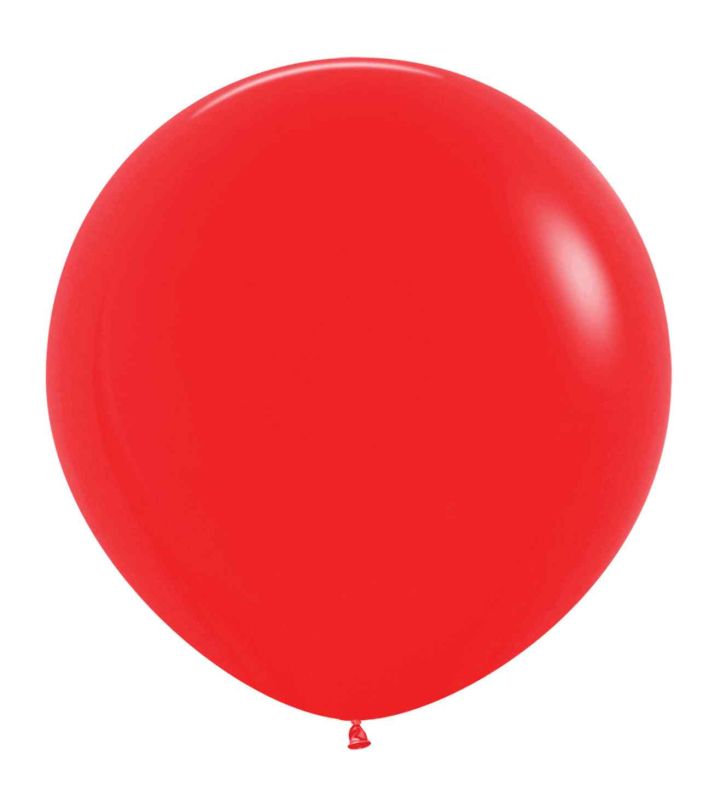36" Sempertex Red 015 Latex Balloons 2ct