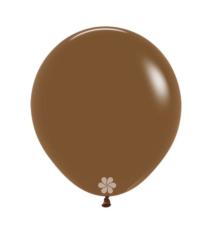 18" Sempertex Mocha 070 Latex Balloons 25ct
