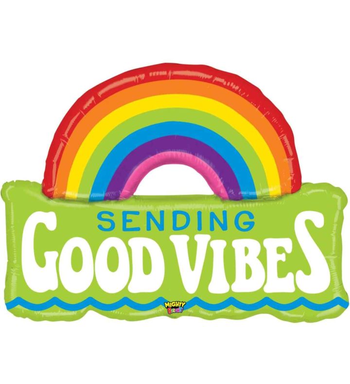 37" Betallic Mighty Good Vibes Shape