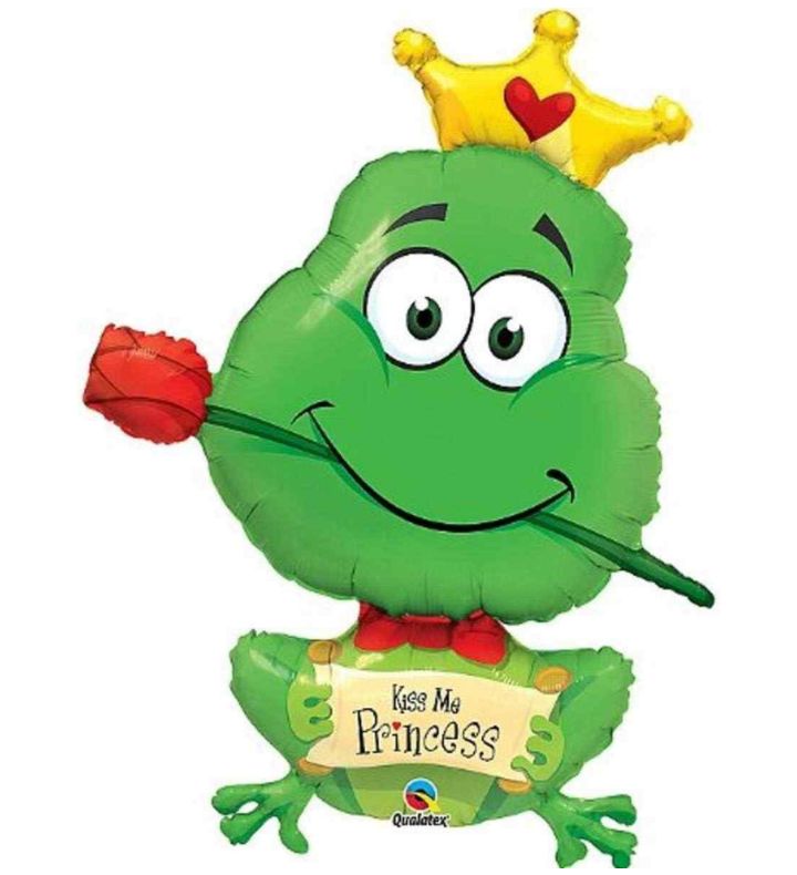 39" Kiss Me Princess Foil Balloon