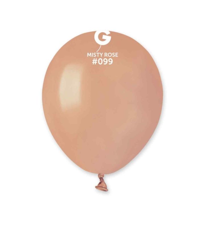 5" Gemar Misty Rose Latex 50ct