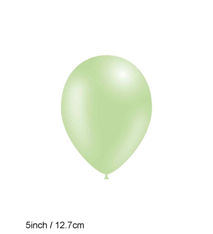5"  Decotex Fashion Pastel Green 100ct