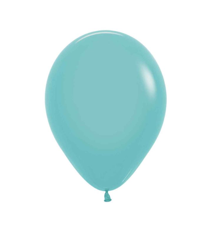 5" Sempertex Fashion Aquamarine 037 Latex Balloons 50ct