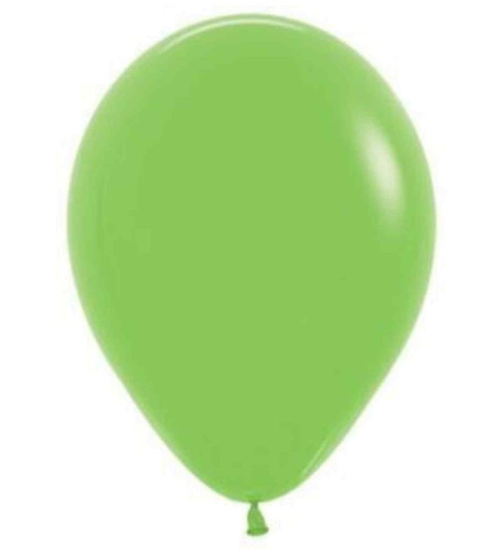 5" Sempertex Fashion Lime Green 031 Latex Balloons 50ct