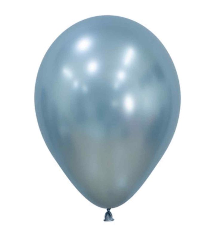 5" Sempertex Silk Arctic Blue 839 Latex Balloons 50ct