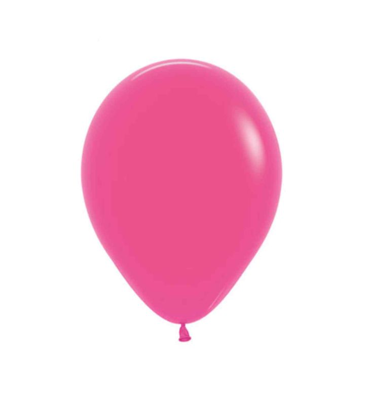 5" Gemar Fuchsia 007 Latex Balloons 50ct