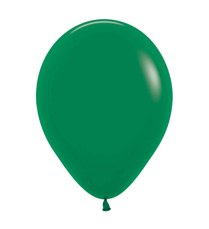 5" Sempertex Fashion Forest Green 032 Latex Balloons 50ct