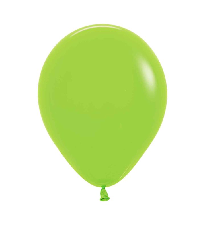 5" Sempertex Neon Solid Green 230 Latex Balloons 50ct