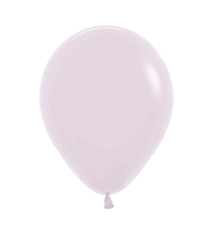5" Sempertex Pastel Matte Lilac 650 Latex Baloons 50ct