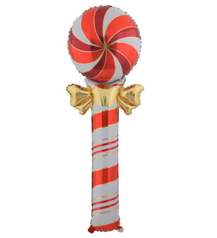 57x150cm Bamboo Party Magic Wand Candy Red