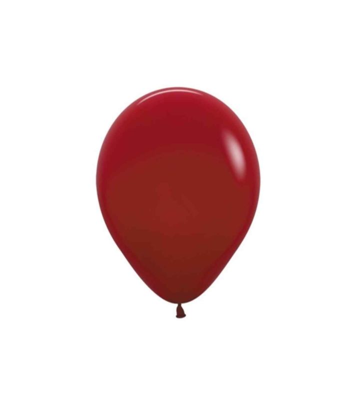5" Sempertex Fashion Imperial Red 016 Latex Balloons 50ct