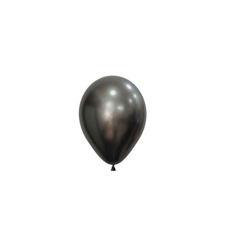 5" Sempertex Silk Midnight Grey 880 Latex Balloons 50ct