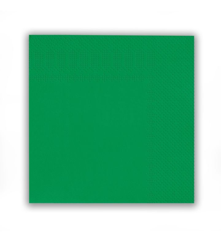 Napkins Emerald Green Oaktree 13" 16ct