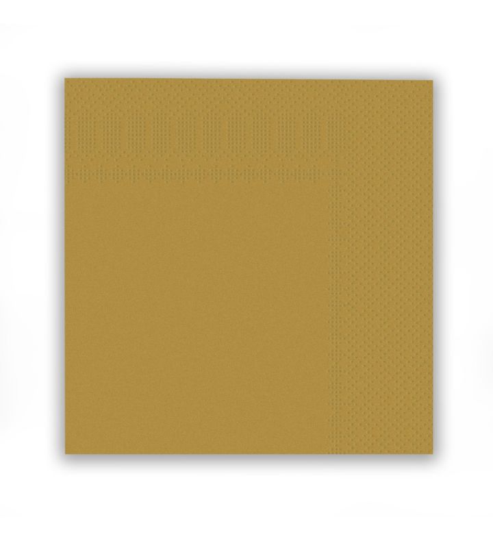 Napkins Gold Oaktree 13" 16ct
