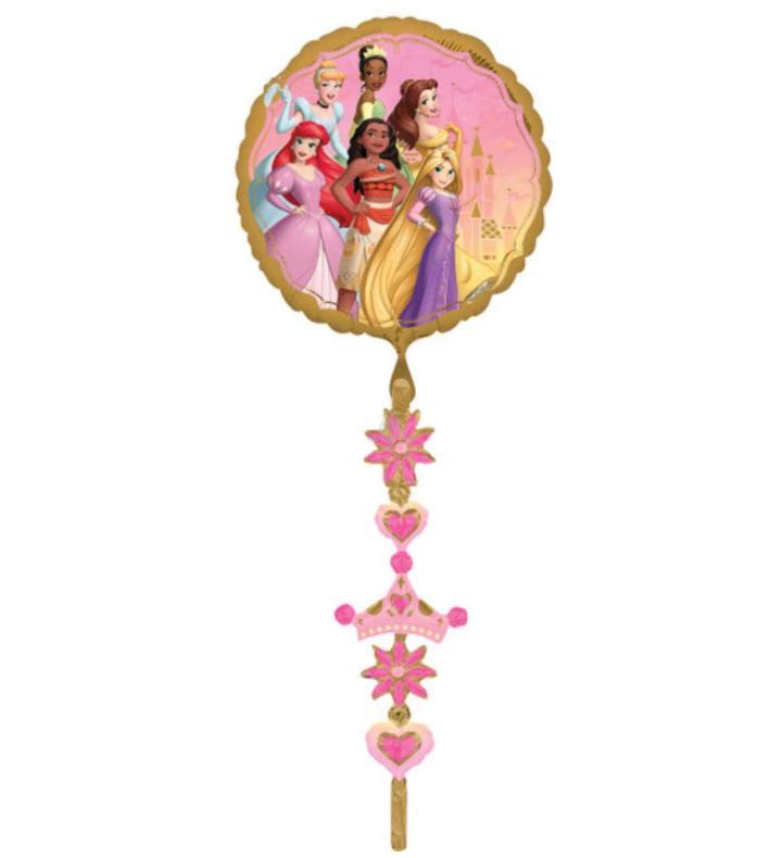 68" Disney Princess With Tail AirwalkerAnagram Foil Balloon