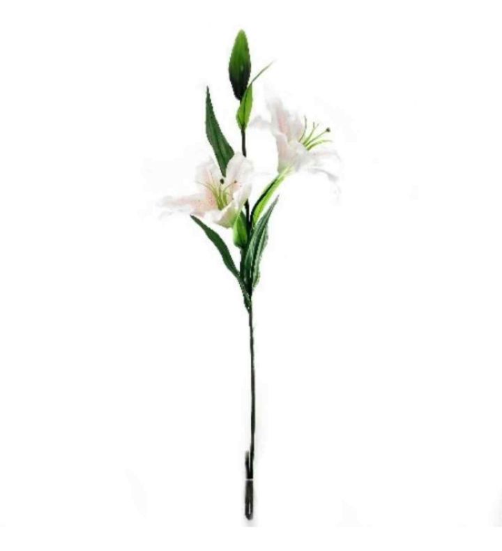 84cm Casablanca Lily Spray Cream