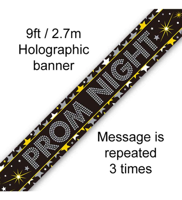9ft Oaktree 'Prom Night' Stars Holo Banner