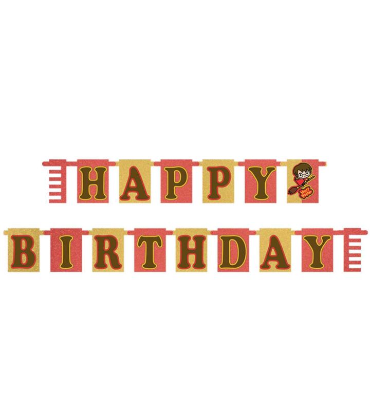 Harry Potter Happy Birthday Banner