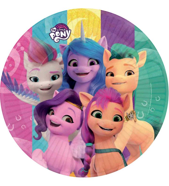 My Little Pony Paper Plates 8ct