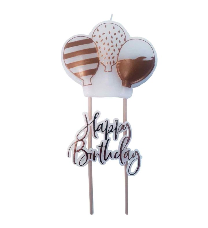 Rose Gold Pick Candles