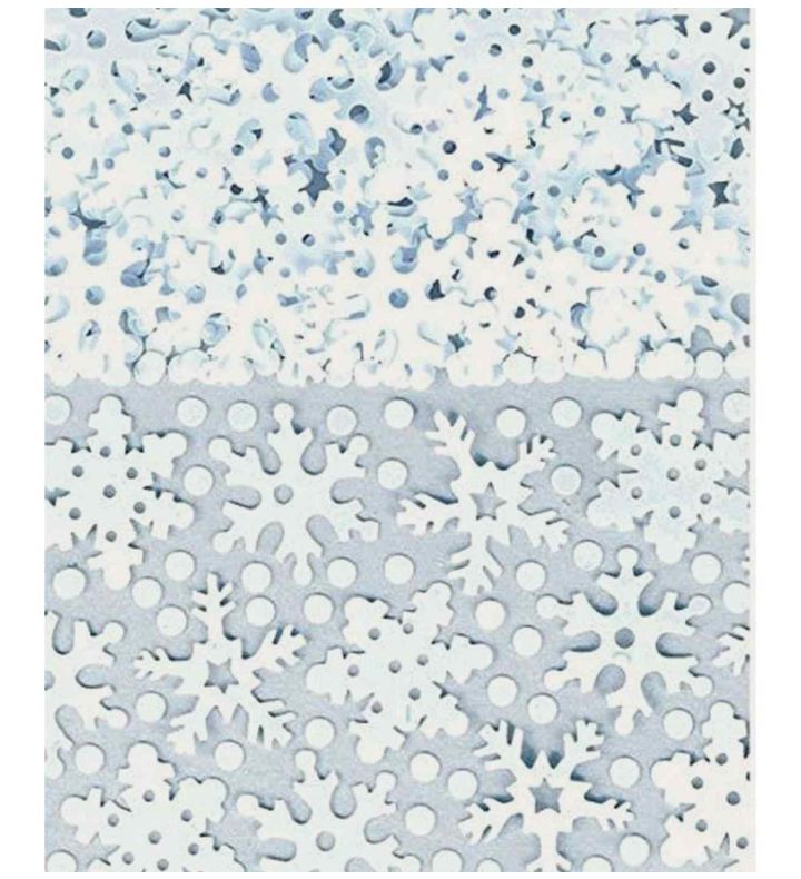 White Snowflake Confetti 70g