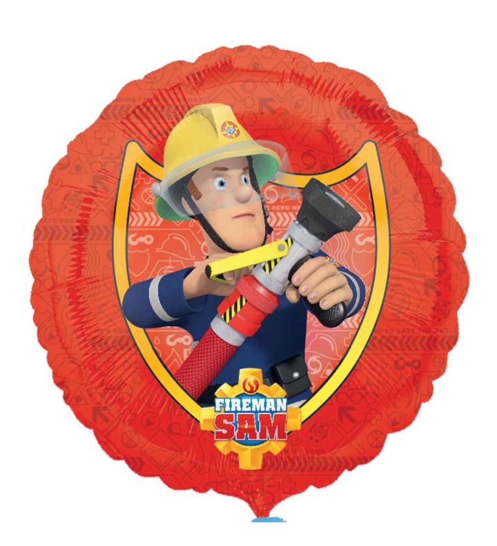 17" Anagram Fireman Sam Foil Balloon