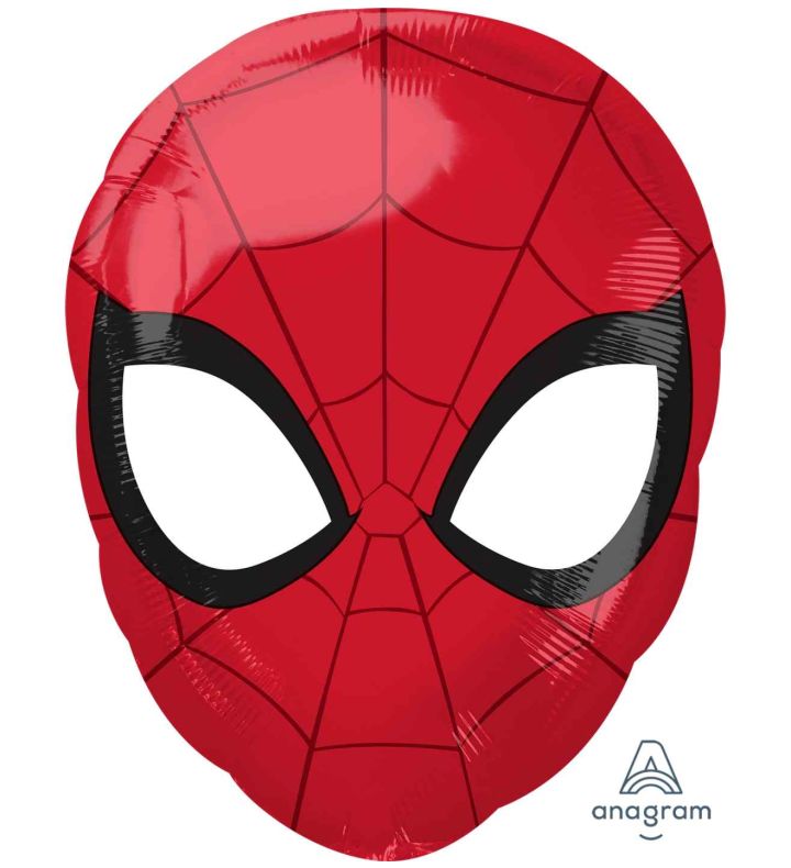 17" Anagram Spider-Man Mask Animated Shape Balloon