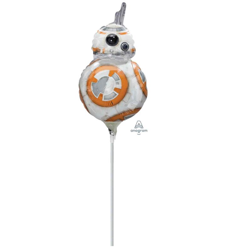 Mini Star Wars BB8 Anagram Foil Balloon