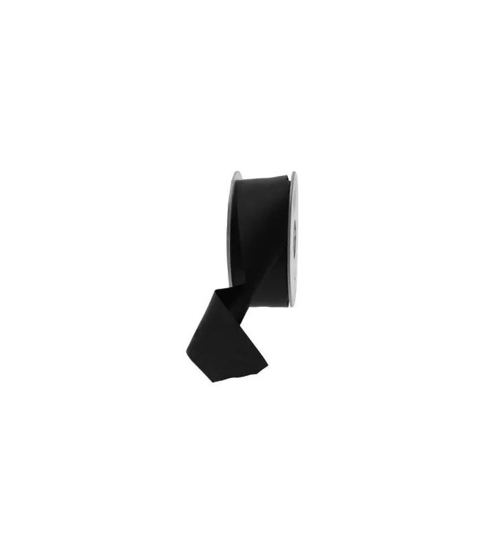 Satin Ribbon Apac Black 38mm x 20m