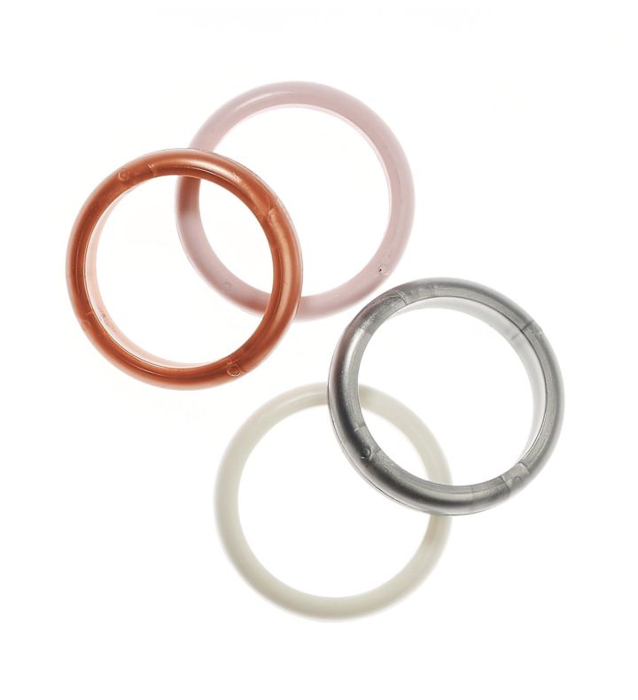 Bangle Weights - White, Rose Gold, Silver, Pink