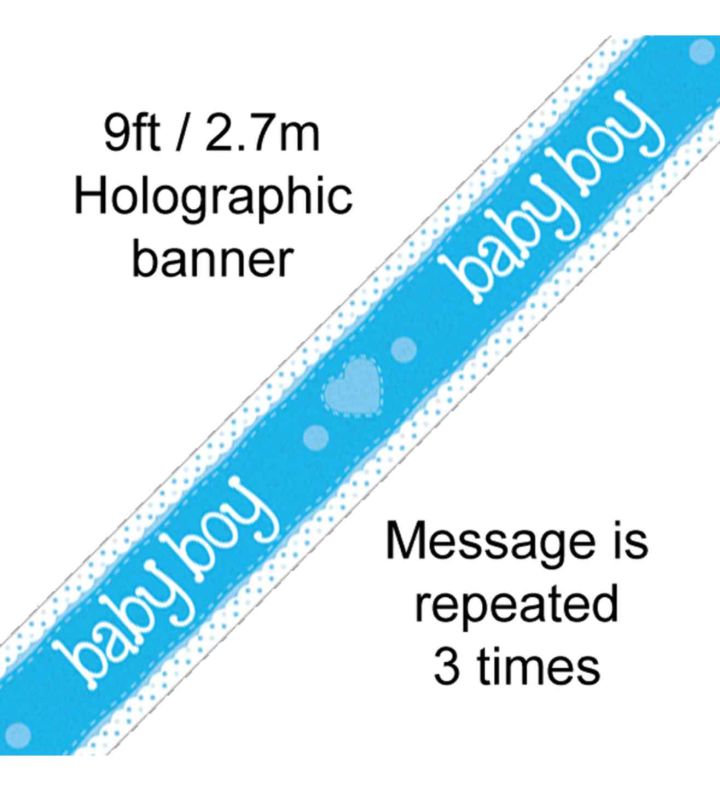 9ft Oaktree 'Baby Boy' Holo Banner