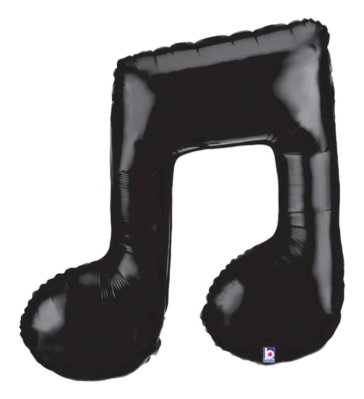 40" Betallic Music Note Double Foil Balloon