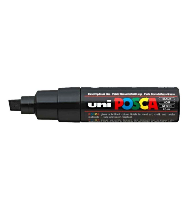 Black POSCA Broad Chisel Tip