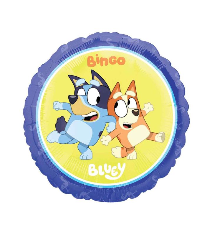 18" Bluey Round Foil Balloon