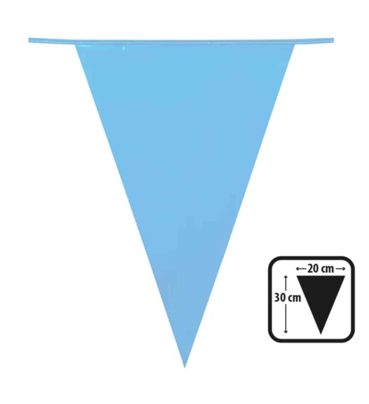 Bunting - Baby Blue 10m