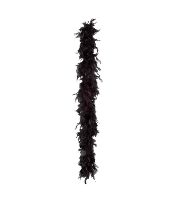 180cm Marabou Boa - Black