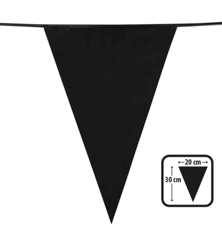 Bunting - Black 10M