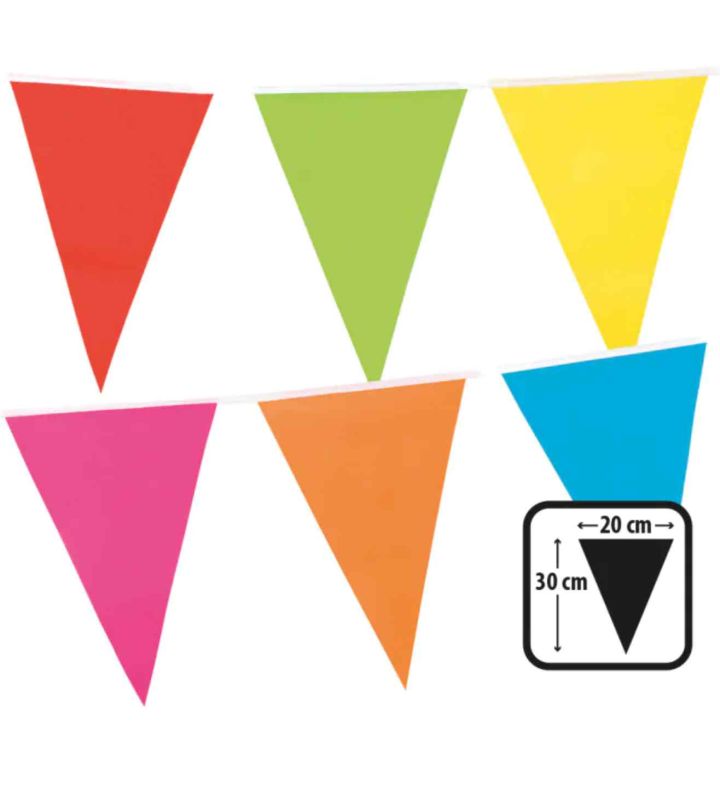 Multi-Coloured Bunting 10m