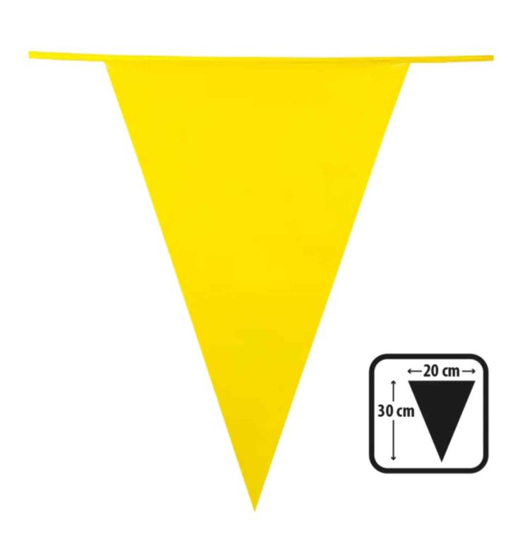 Bunting - Yellow 10M