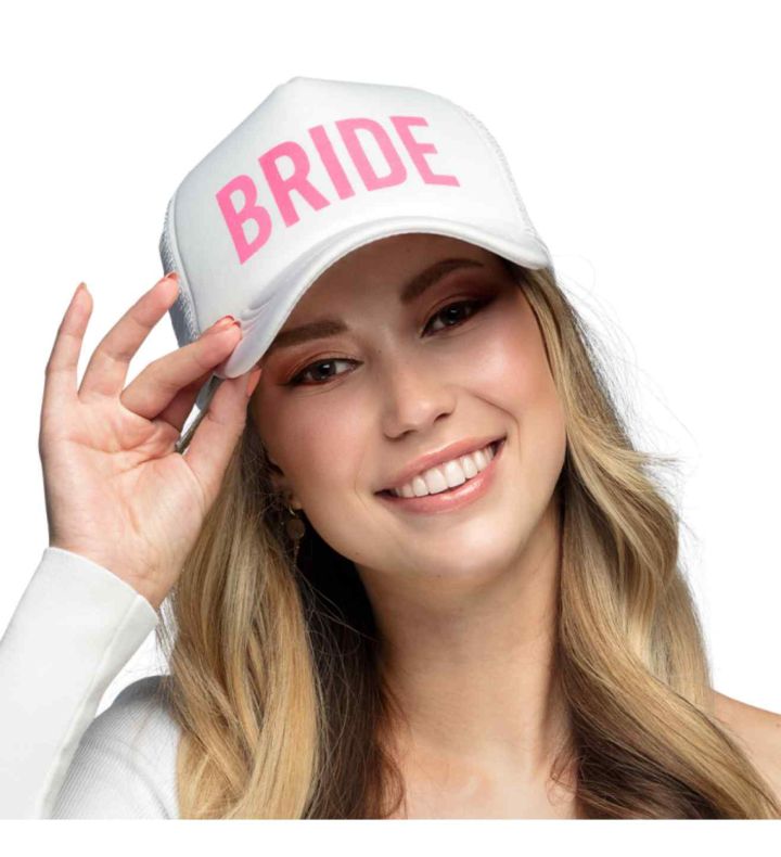 White 'Bride' Cap