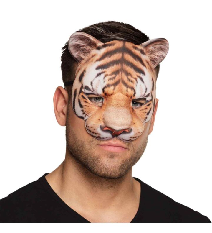 Tiger Half Mask