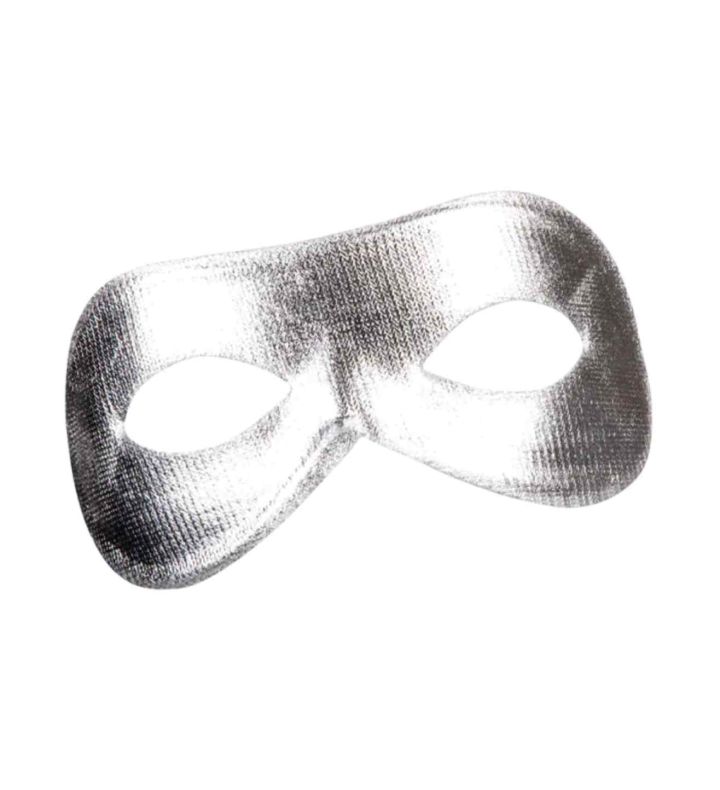 Metallised Eye Mask Silver