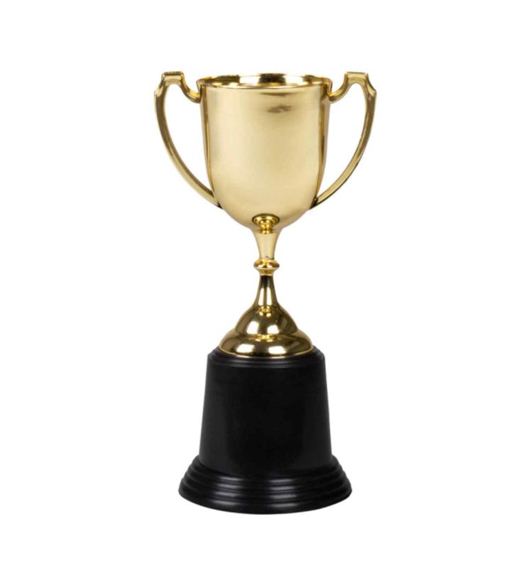22cm Golden Trophy