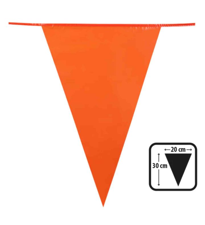 Bunting - Orange 10M
