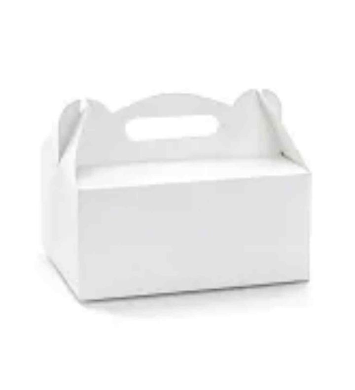 Cake Boxes White 19x14x9cm 10ct